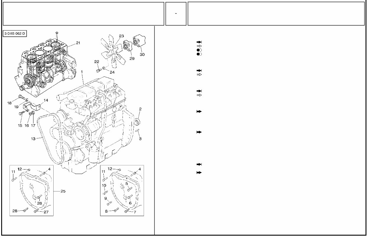 Massey Ferguson Mf Tractor Service Manual Parts Manual Manuals