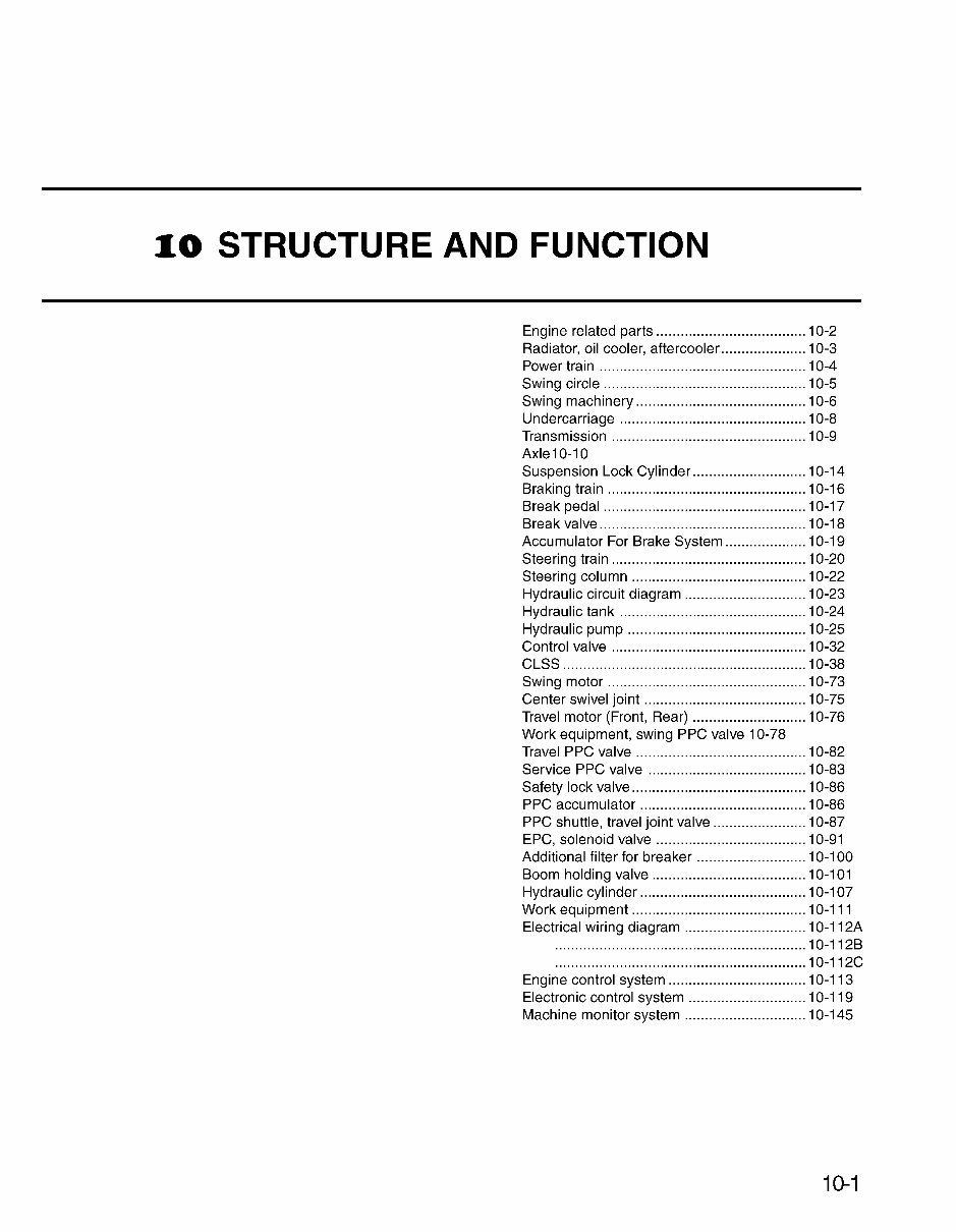 Komatsu Pw Es K Wheeled Excavator Service Repair Manual K And Up