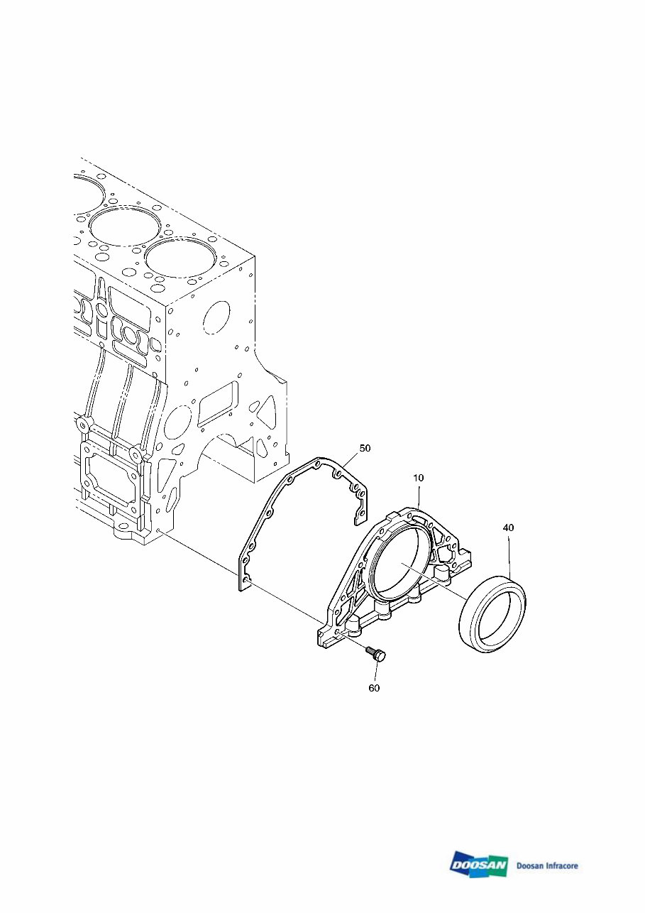 DAEWOO DOOSAN DX350LC Crawler Excavator Service Parts Catalogue Manual