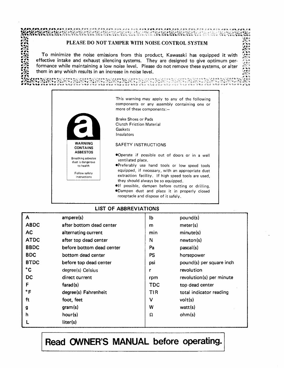 Kawasaki Mojave 250 Service Manual Repair 1987 2004 KSF250