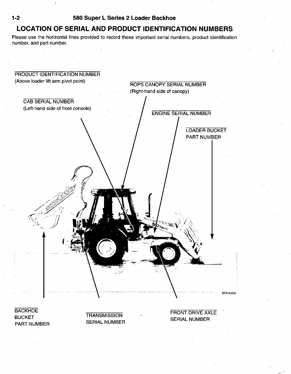 Collection Of Files Case Super L Series Backhoe Loader