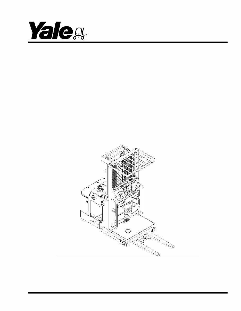 Yale C Os Ec D Os Ss Be Lift Truck Service Repair Manual