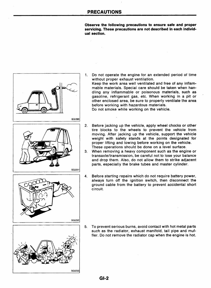 1990 Nissan Pulsar NX Service & Repair Manual