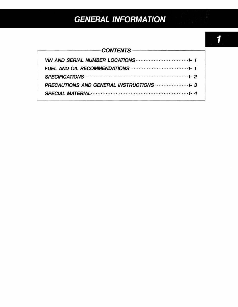 SUZUKI LT50 Workshop Manual 1985-1990 | Manuals Online