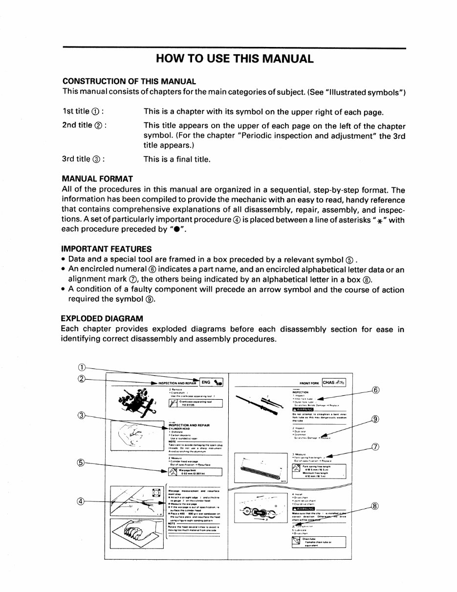 1988-2005 Yamaha XV 250 Virago Service Repair Workshop Manual XV250