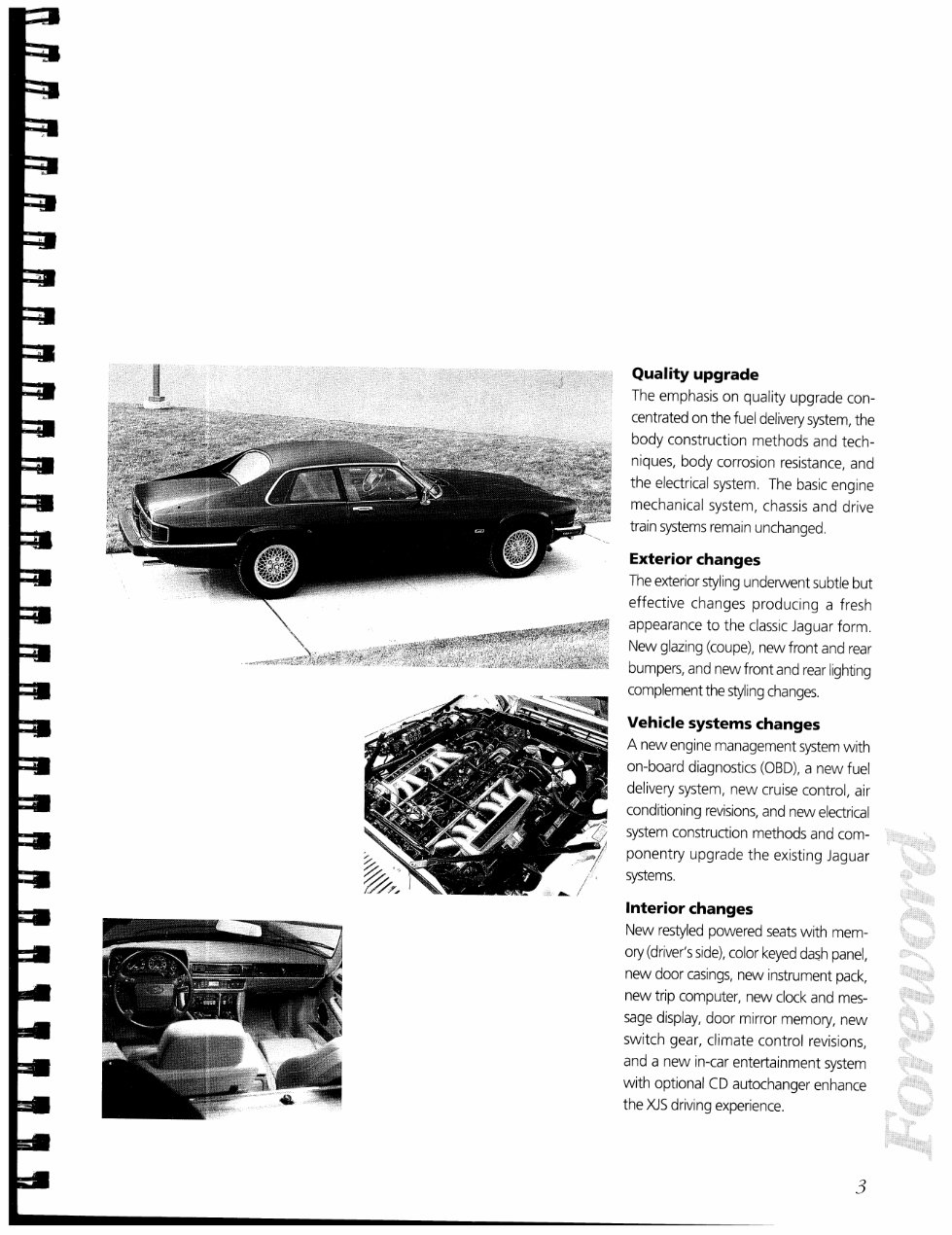 1992 1996 JAGUAR XJS CAR Service Manual Manuals Online