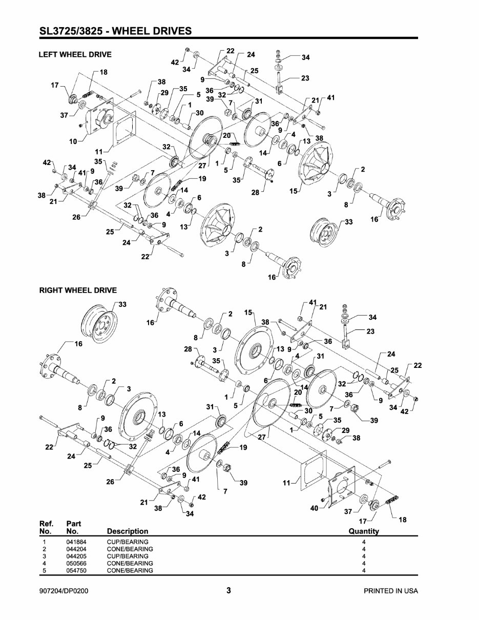 GEHL SL3725 SL 3725, SL3825 SL 3825 SkidSteer Loader Illustrated