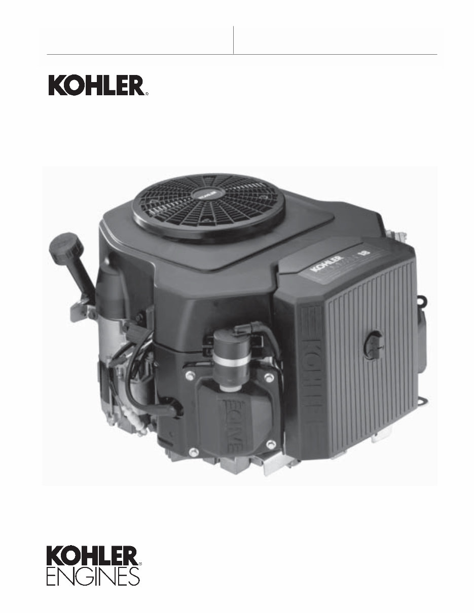 How To Rebuild A Kohler Command Engine Kohler Command CV 17 to 745 engine service and repair manual
