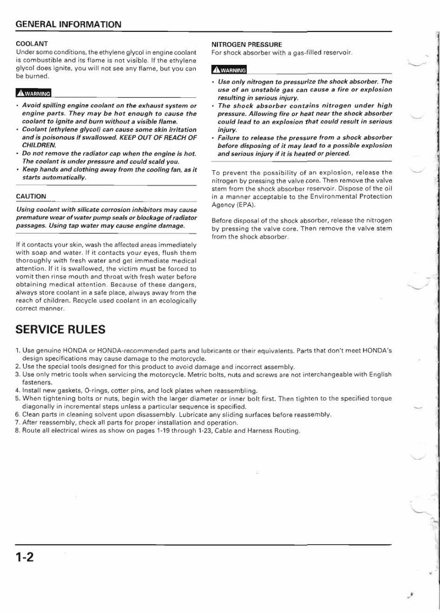 1999 CR250 SERVICE MANUAL PDF visual data 7