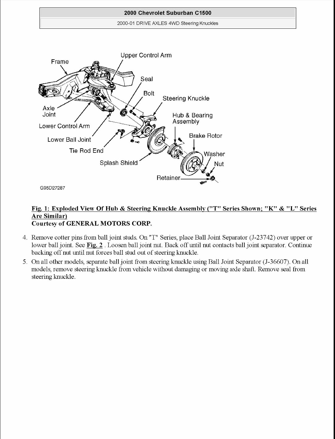 2003 SUBURBAN REPAIR MANUAL PDF visual data 4