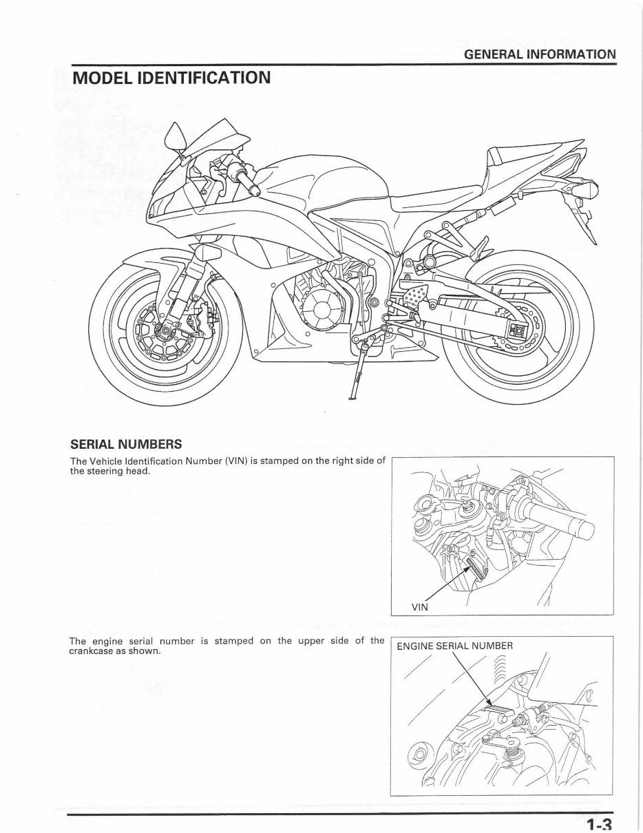 CBR 600RR 20072008 Repair Manual Manuals Online