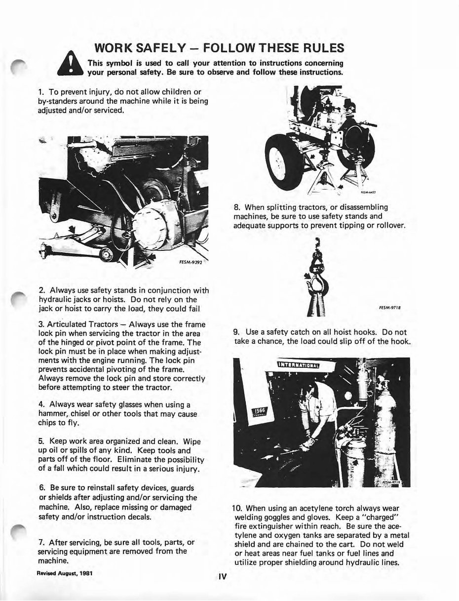 INTERNATIONAL 584 SERVICE MANUAL PDF visual data 2