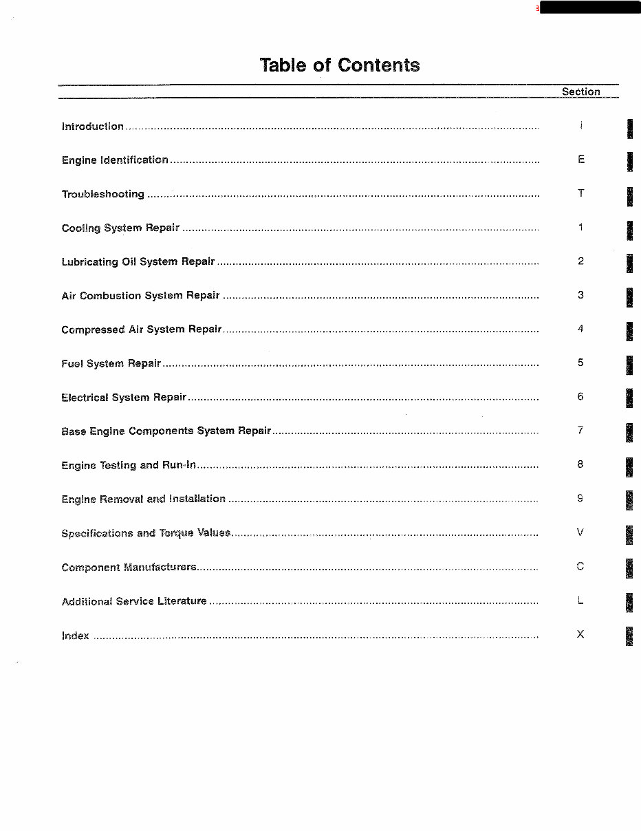 CUMMINS ENGINE SERVICE MANUAL PDF visual data 6