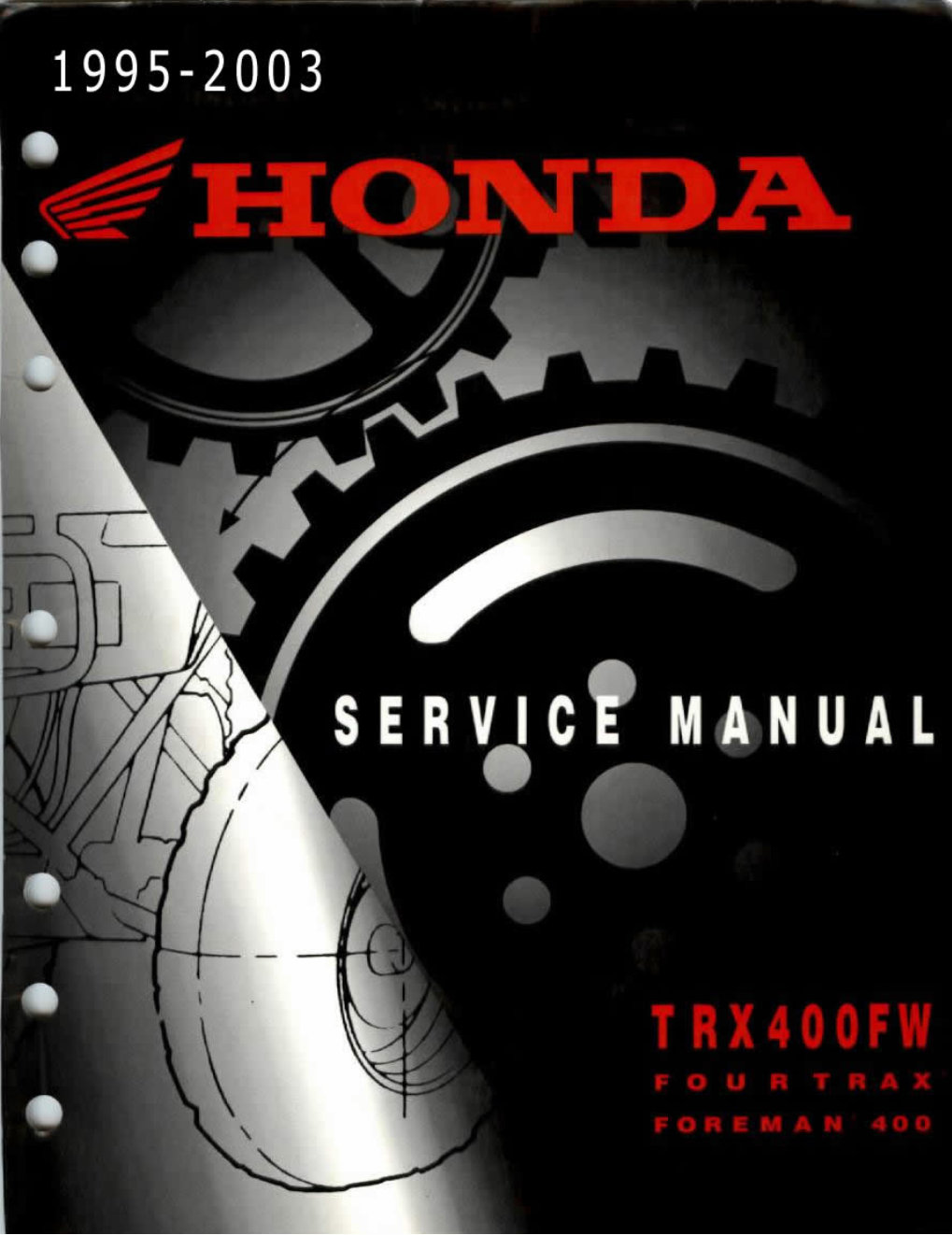 2013 HONDA FOREMAN SERVICE MANUAL visual data 6