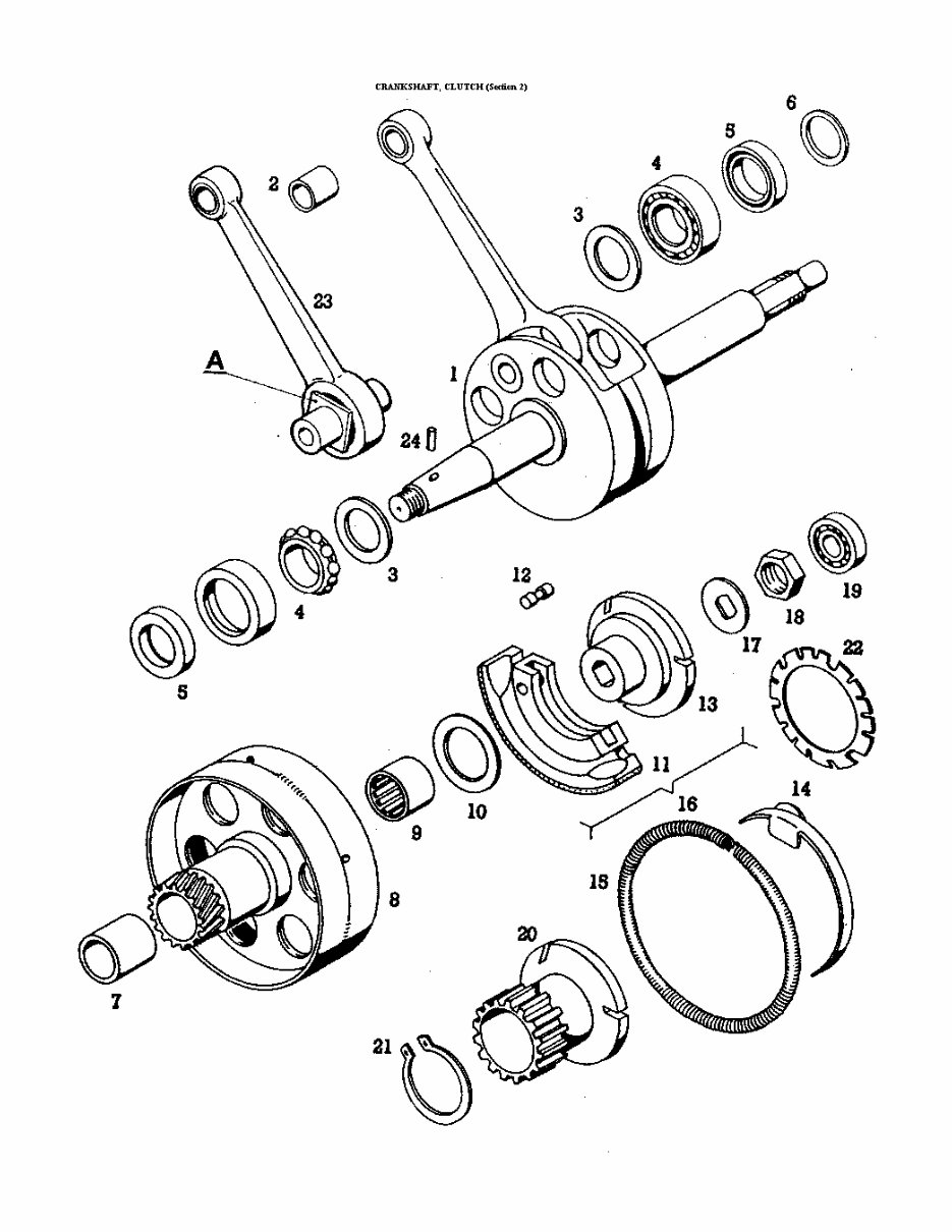 Tomos A3 Automatic 3 Illustrated Parts Manual Catalog - INSTANT