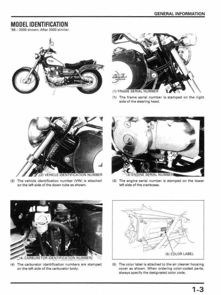 HONDA REBEL 250 CMX250 Full Service & Repair Manual 19962010