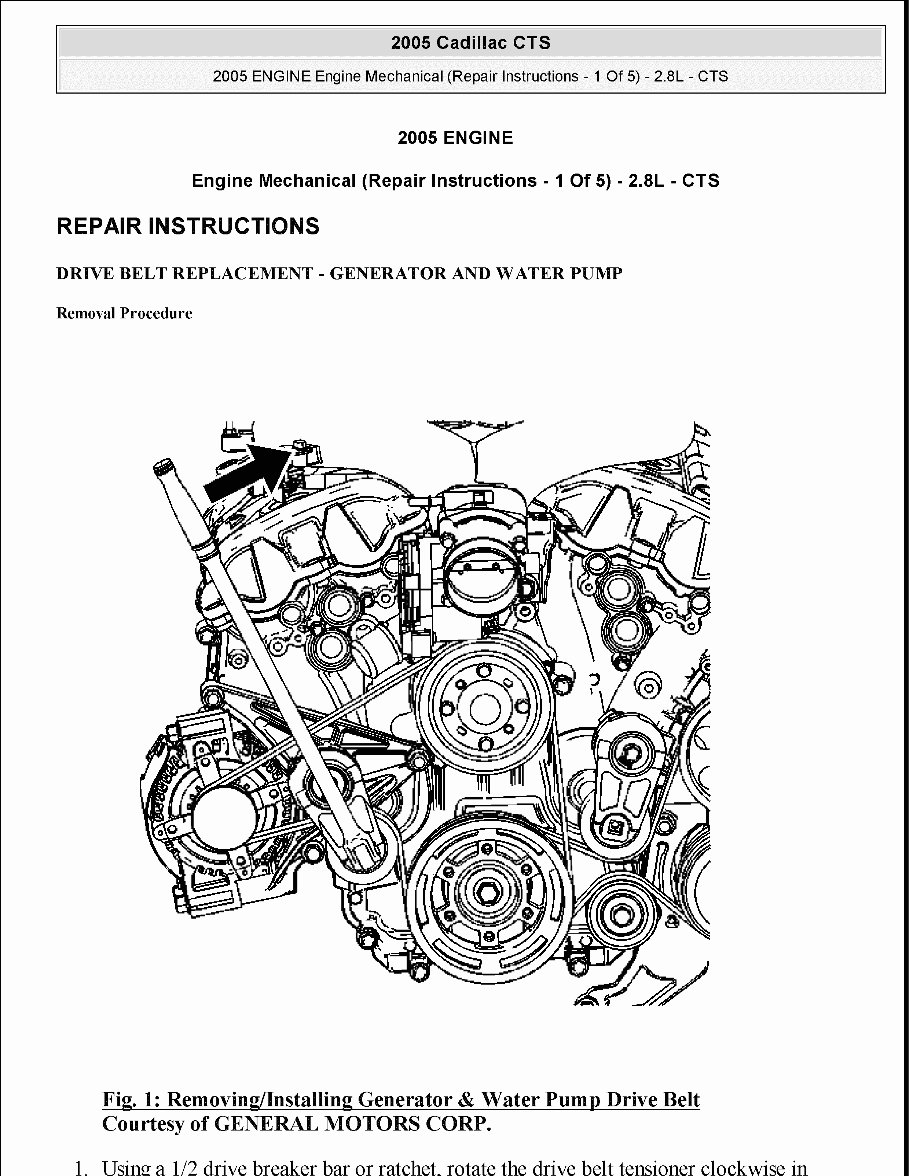 2007 CADILLAC CTS REPAIR MANUAL PDF visual data 8