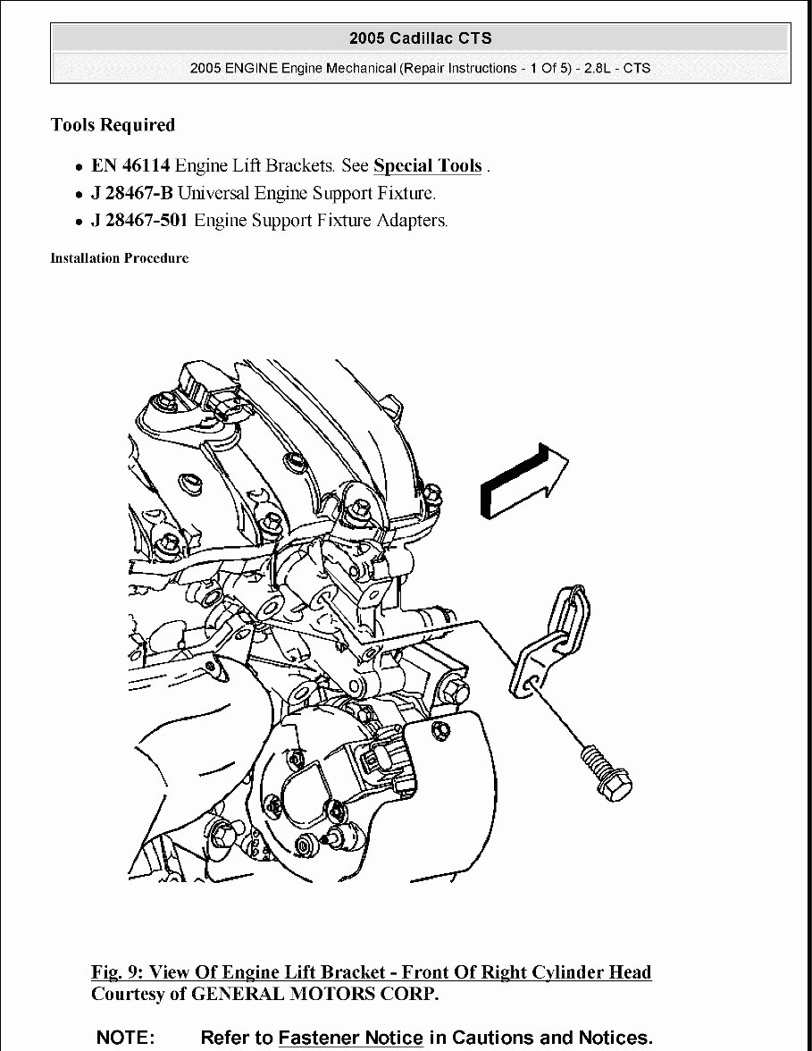 2007 CADILLAC CTS REPAIR MANUAL PDF visual data 7