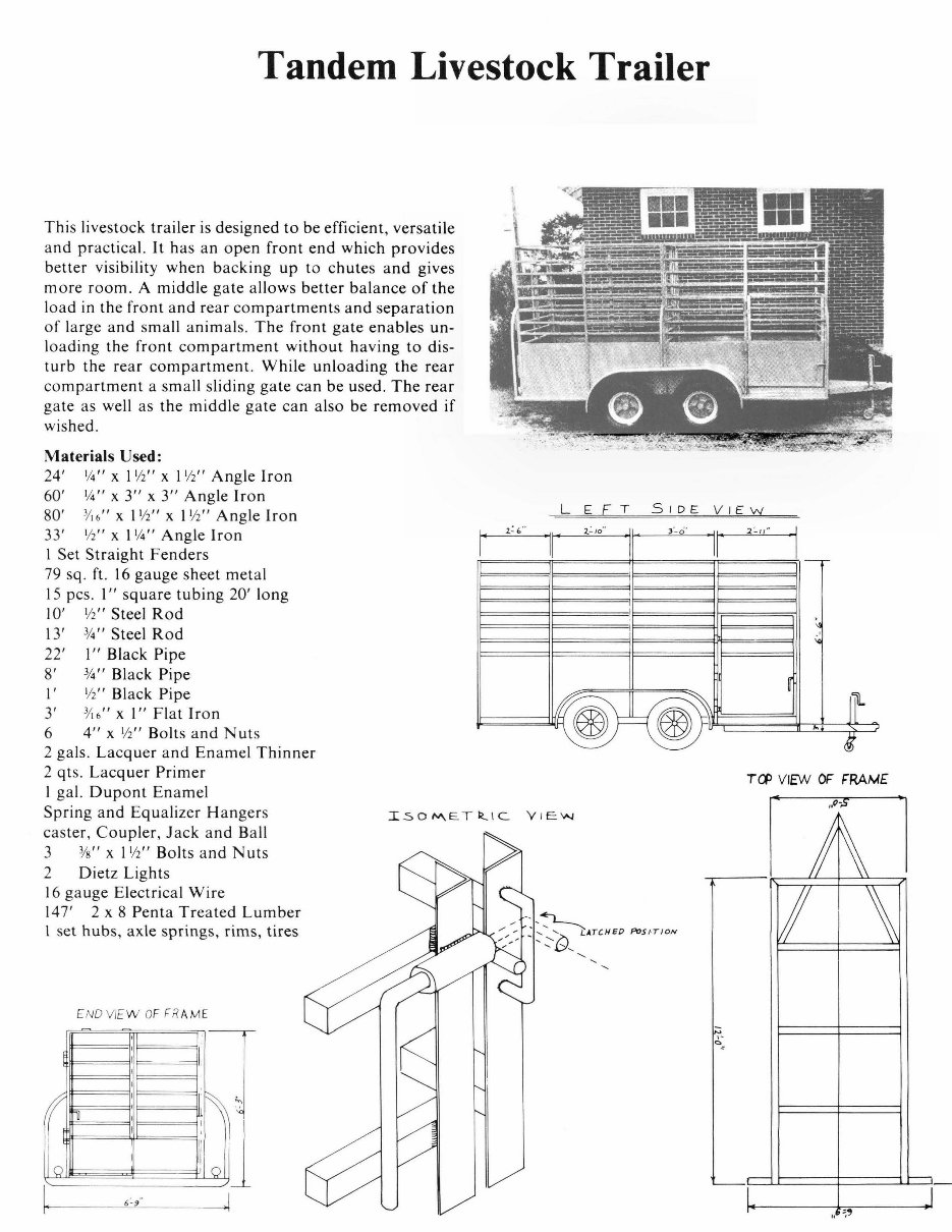 CAR HAULER TRAILER PLANS FLAT BED Manuals Online