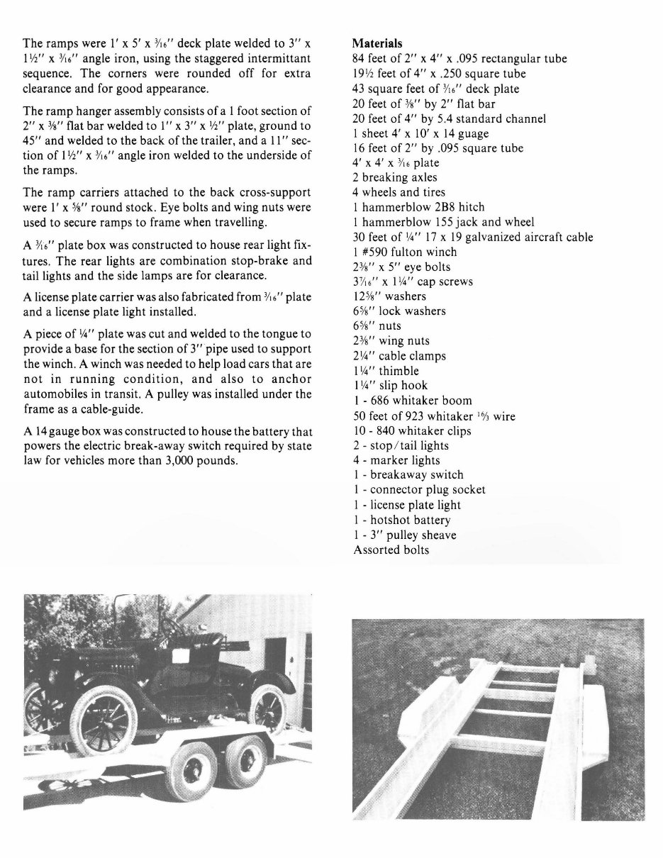CAR HAULER TRAILER PLANS FLAT BED Manuals Online