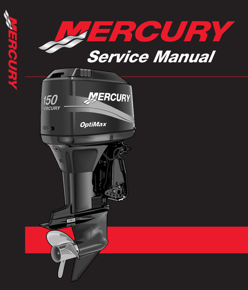 2000-2007 Mercury Optimax 115/135/150/175HP Outboards Service & Repair Manual preview img 1