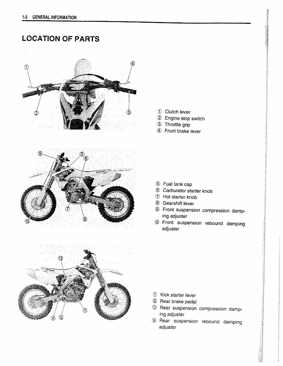 2015 RMZ 450 SERVICE MANUAL PDF visual data 5