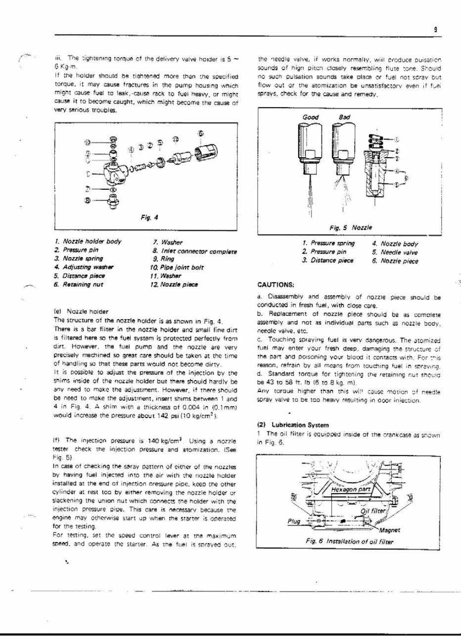 KUBOTA Tractor Model B6000 Workshop Service Repair Manual