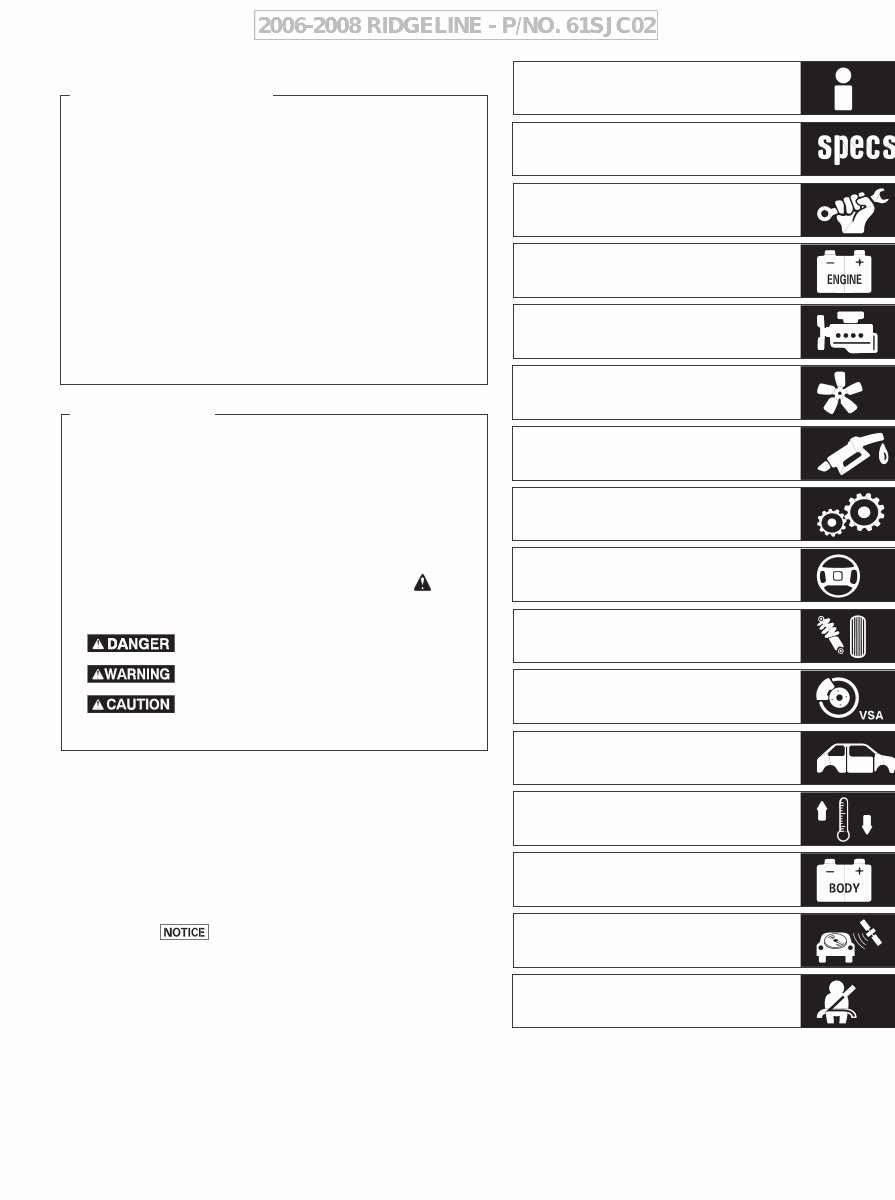 2006 Honda Ridgeline Service & Repair Manual Software