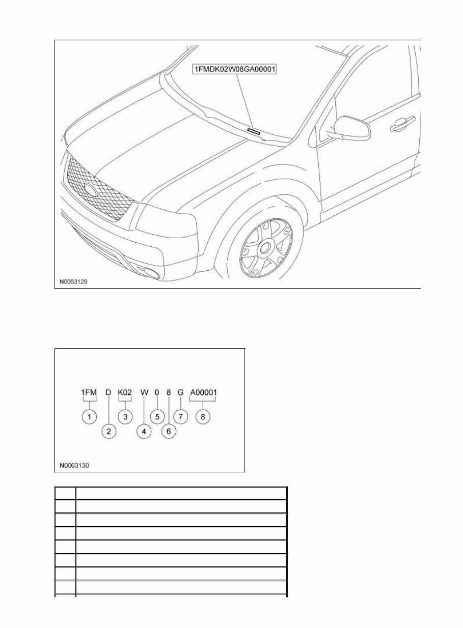 2008 Ford Taurus X Service & Repair Manual Software