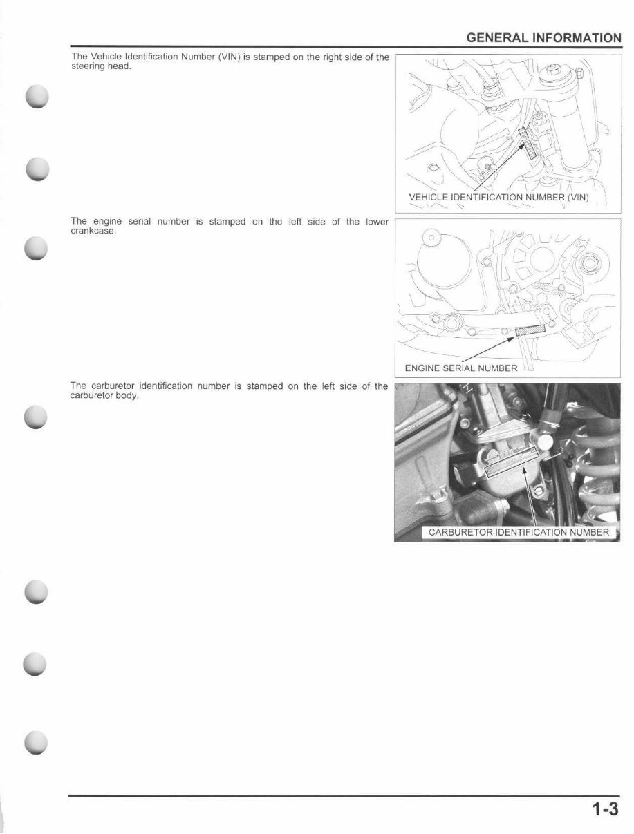 CRF150R service manual repair 20072014 CRF150RB