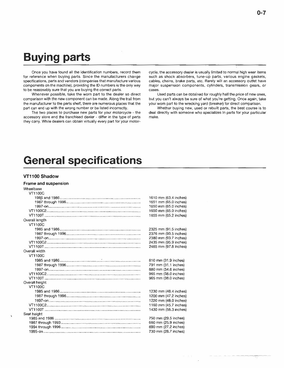 HONDA SHADOW 1100 SERVICE MANUAL PDF visual data 2