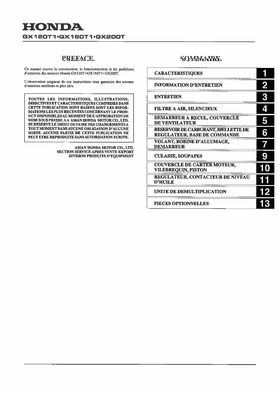 HONDA GX160 WORKSHOP MANUAL PDF FREE DOWNLOAD visual data 3