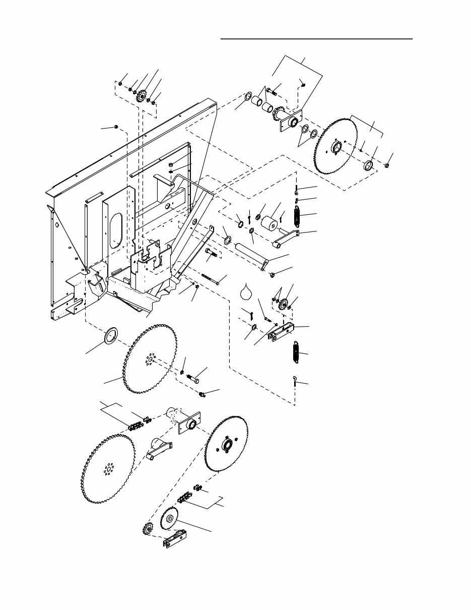 GEHL 1309, 1312, 1315, 1322 Scavenger Manure Spreaders Parts Manual