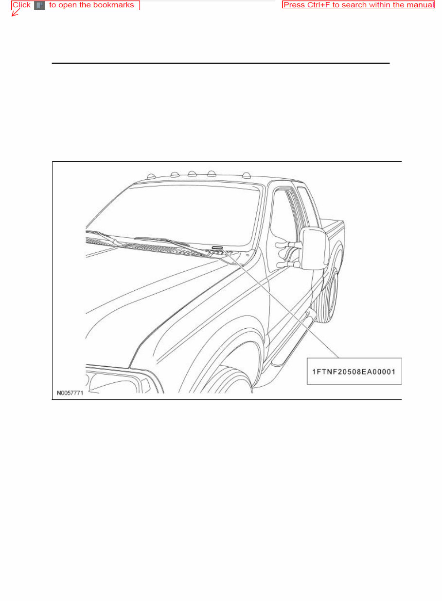 2008 FORD F250 SUPER DUTY REPAIR MANUAL PDF visual data 6