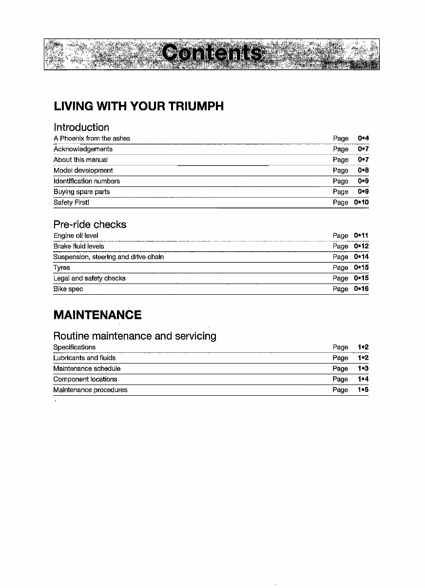 TRIUMPH BONNEVILLE T120 SERVICE MANUAL visual data 3