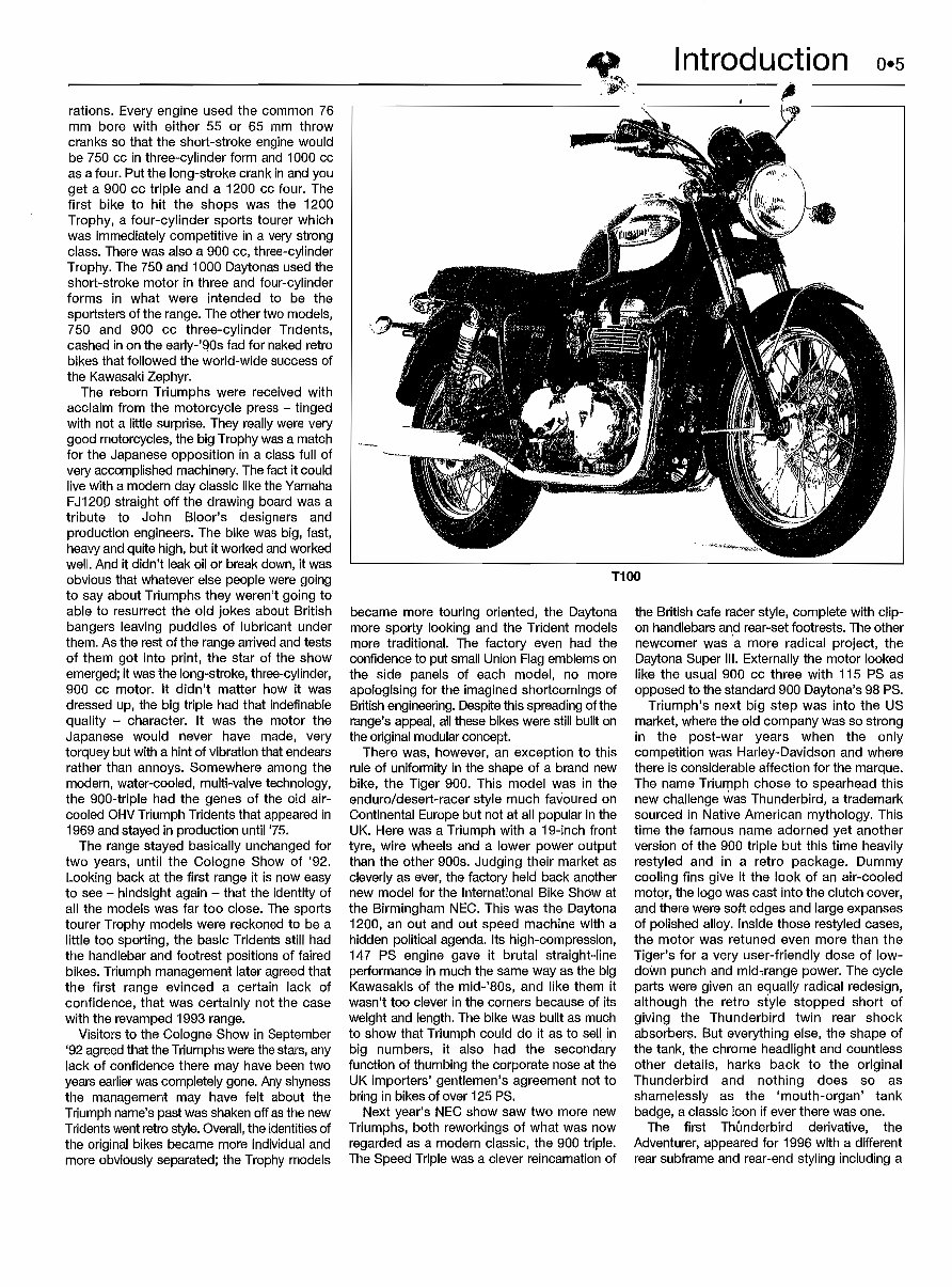 TRIUMPH BONNEVILLE T100 MANUAL PDF visual data 2