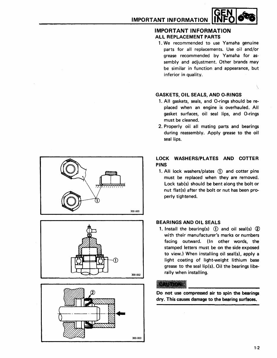 Yamaha Big Bear 350 Repair Manual 1987-1997 ATV