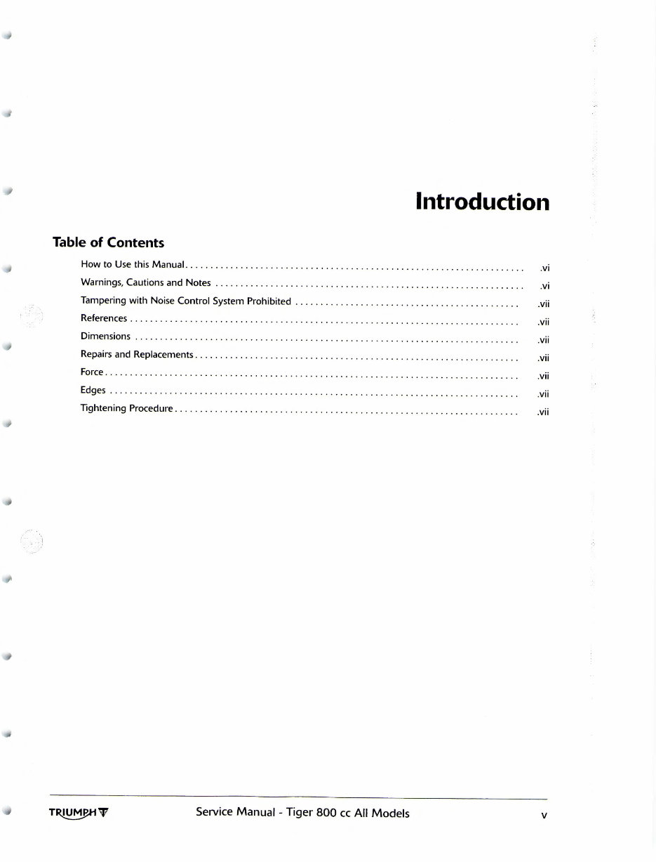 manual tiger 800 xcx