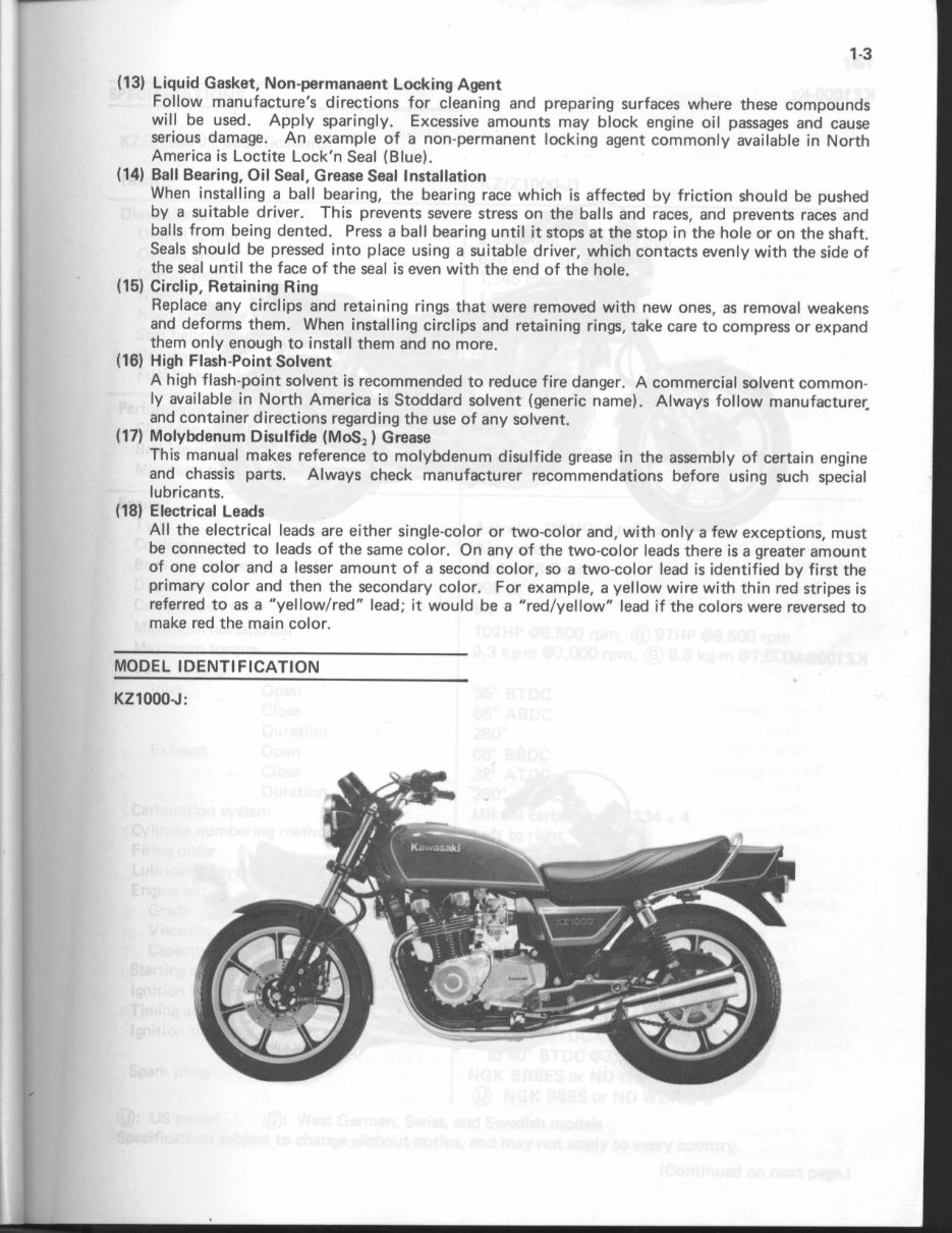 Kawasaki KZ1000 19811983 Full Service Repair Manual