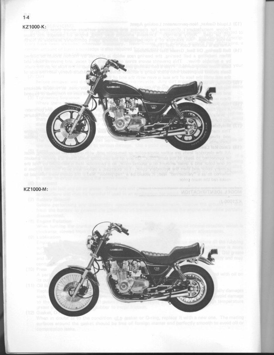 Kawasaki KZ1000 19811983 Full Service Repair Manual