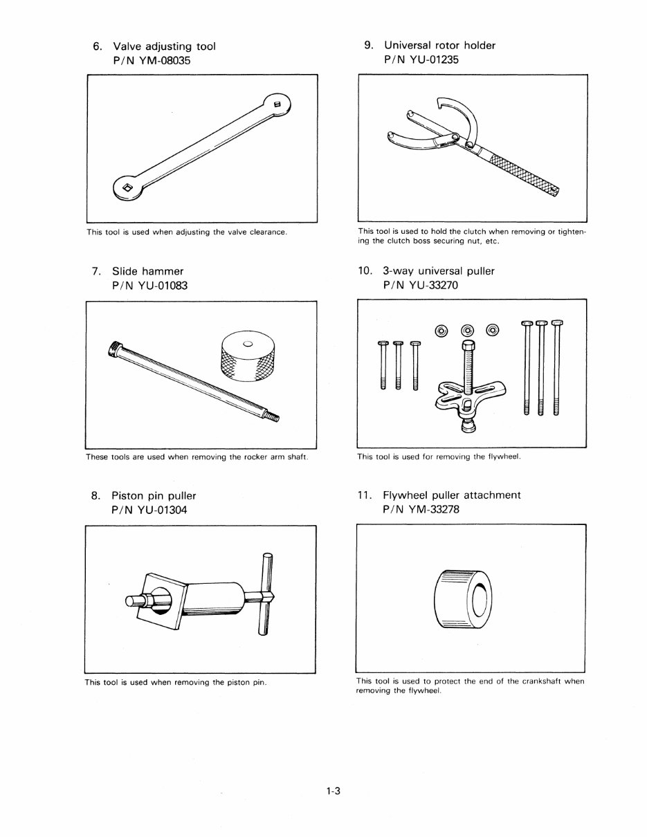 YAMAHA MOTO 4 200 225 250 350 Full Service & Repair Manual 1987-1995