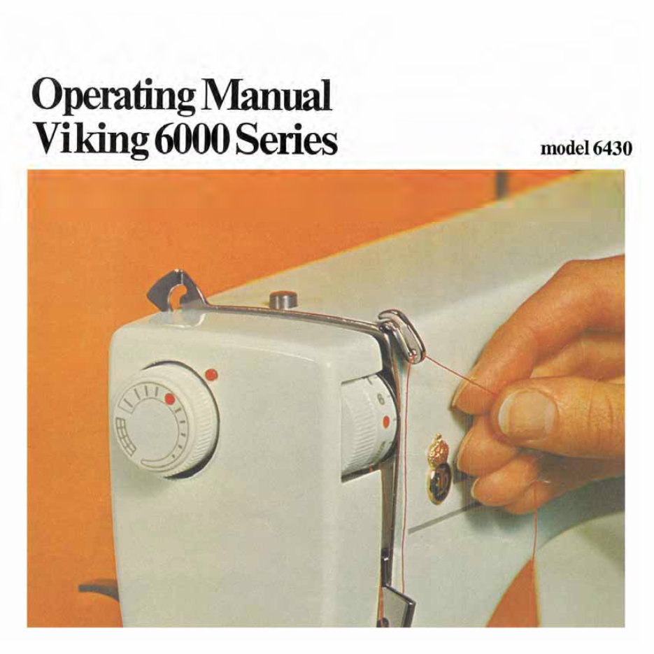 Viking Husqvarna 6430 Operating Manual Manuals Online