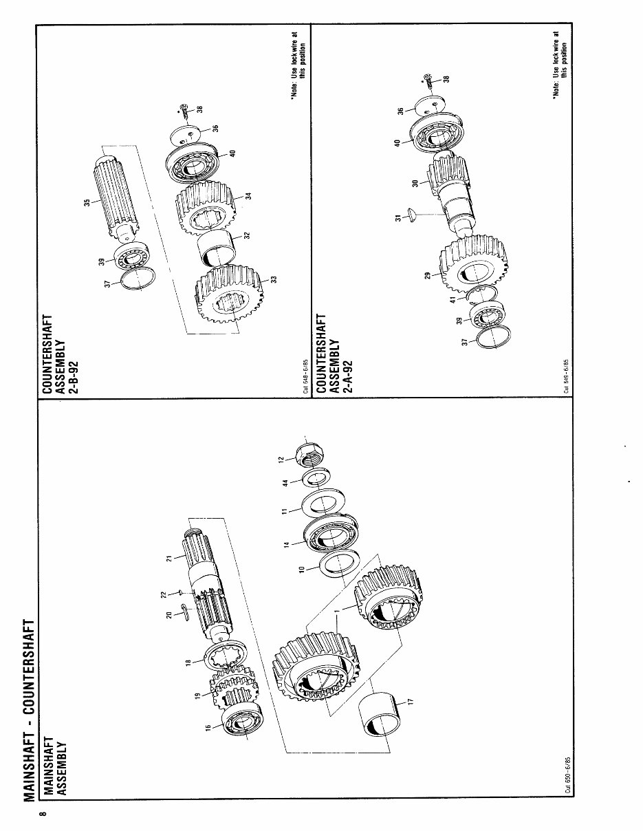 EATON FullER ROADRANGER Transmission Service Repair Manual