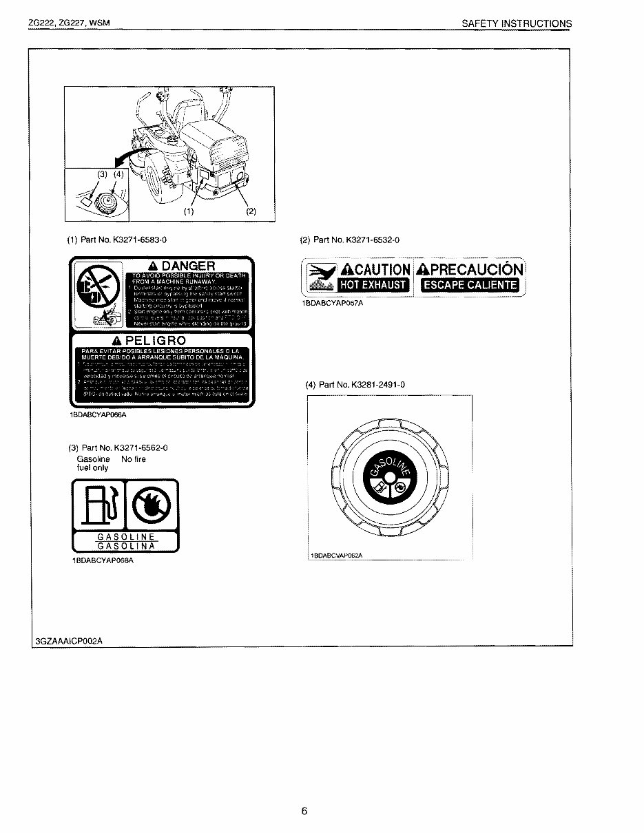 Kubota ZG222 Zero Turn Mower Repair Service Manual