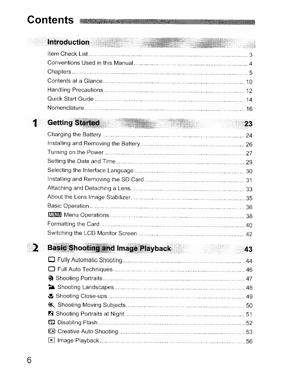 Canon EOS 500D and Rebel T1i Instruction Manual