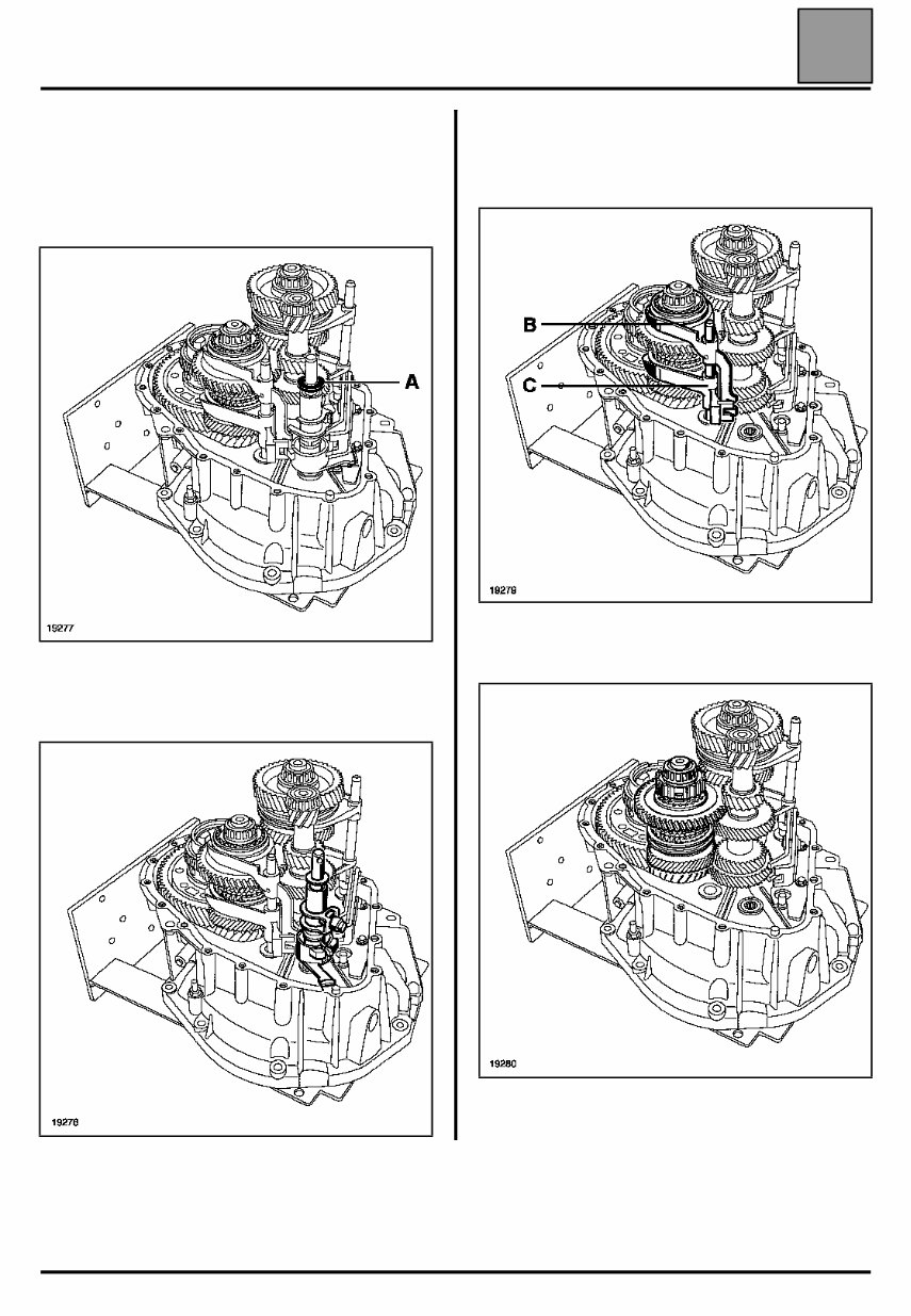 RENAULT PK5 PK6 Gearbox Repair Service Manual