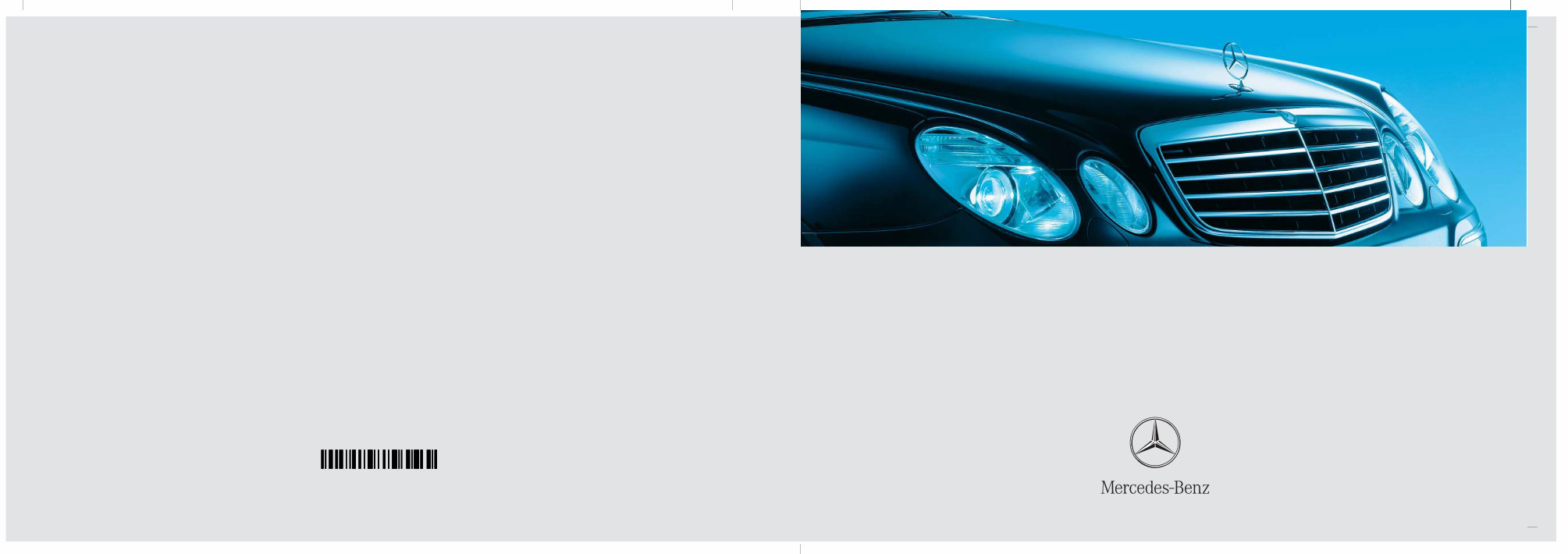 2007 MERCEDES E350 OWNERS MANUAL visual data 6