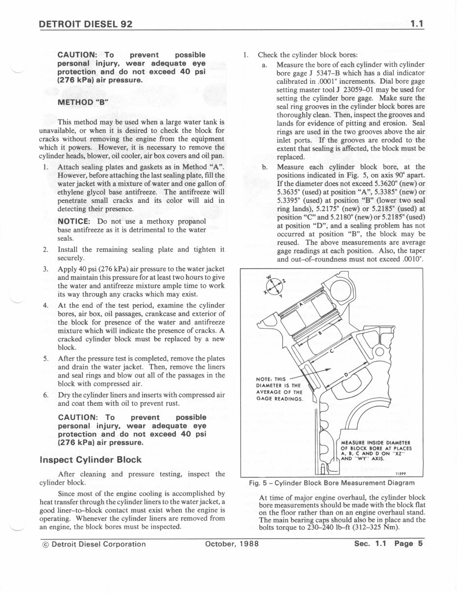 Detroit Diesel Series 92 Service Manual Repair