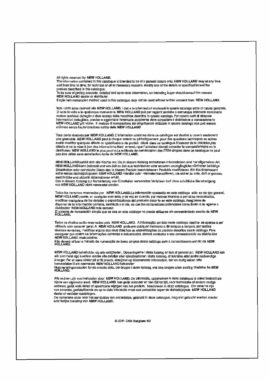 New Holland Boomer 30 35 Compact Tractor Illustrated Parts Manual