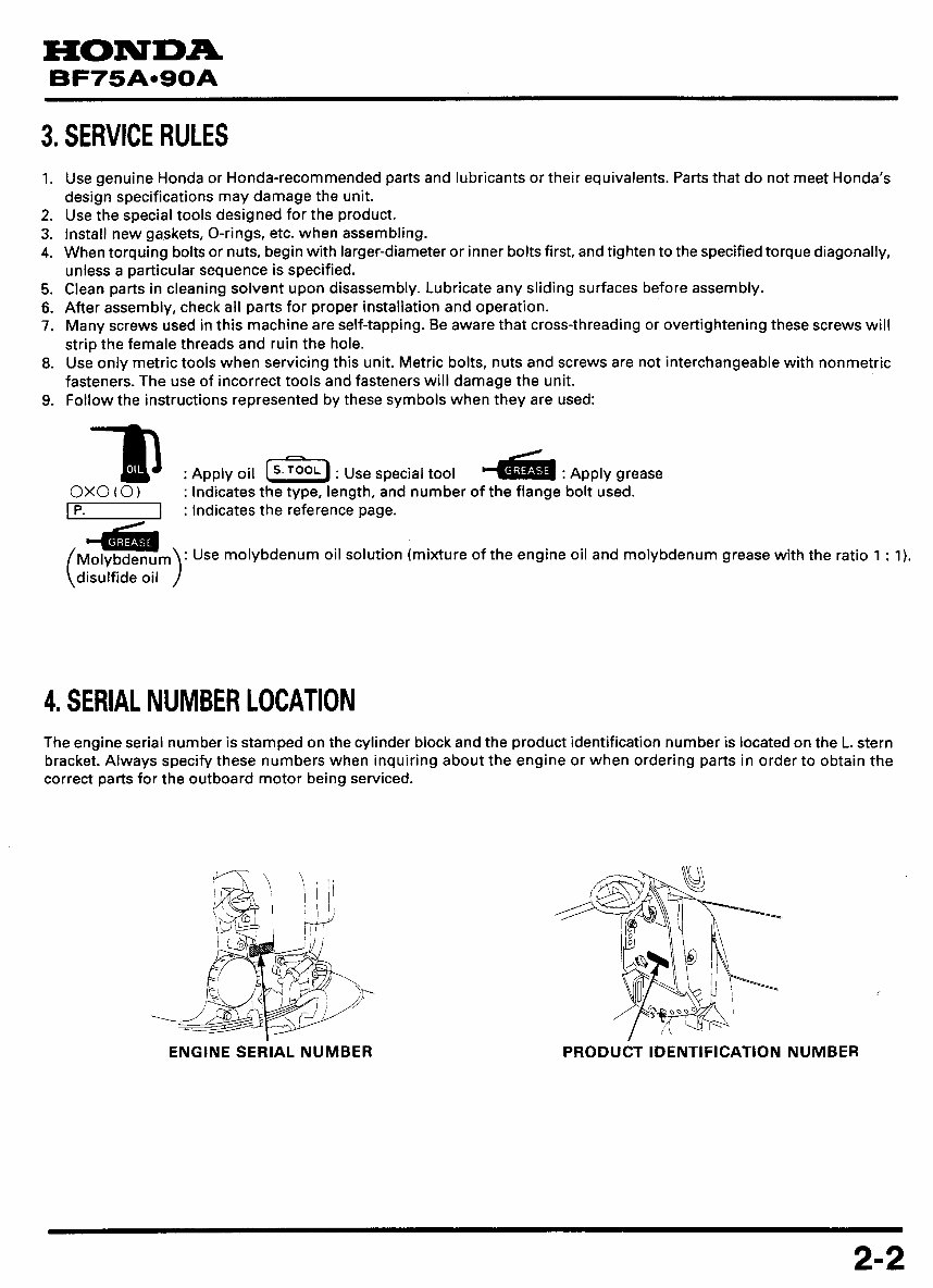 Honda Marine Outboard BF75A BF90A Workshop Service Repair Manual Downlaod